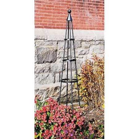 Achla Designs Achla OBL-01 Obelisk I in Graphite Powder Coated OBL-01